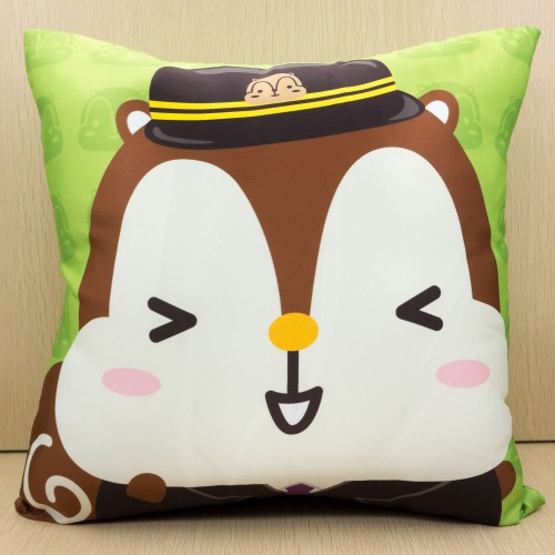 Squly 靠墊/咕臣/軟墊/抱枕 (Squly列車車長)