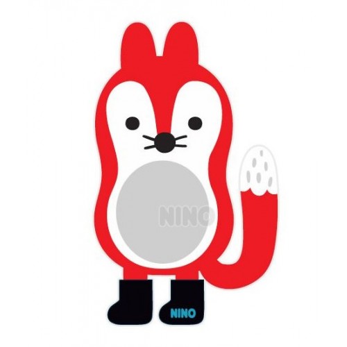 【韓國出品】NINO兒童畫板壁貼鏡 – 小狐狸
